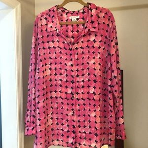 Liz Claiborne Womens Blouse 3X